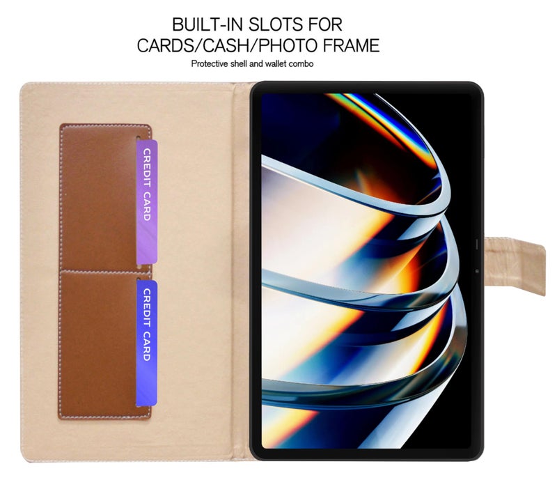TGK Flip Cover for Infinix XPAD LTE 11 inch Tablet Case with Stylus Holder (Black) - Image 3