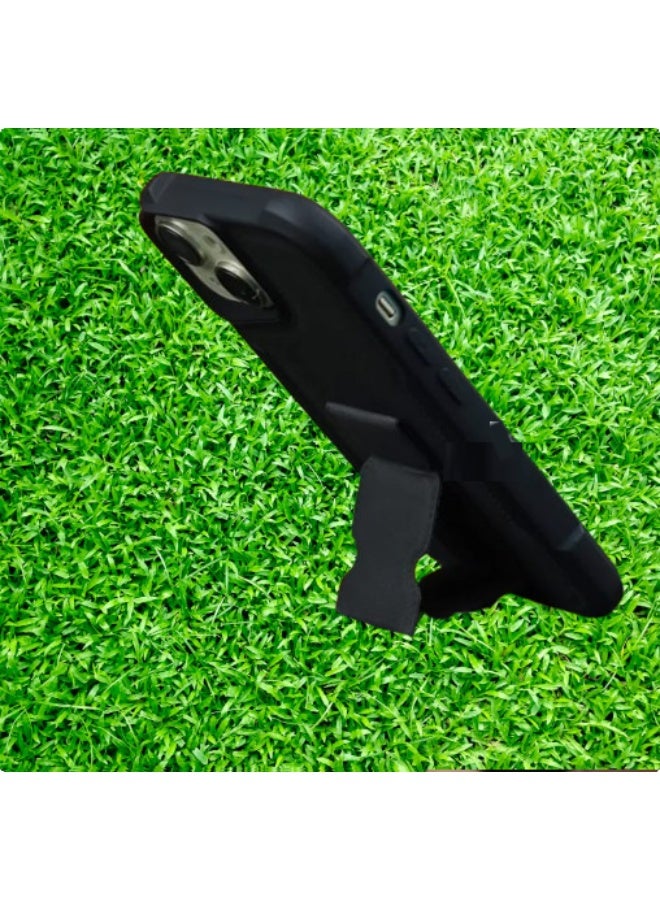 كريتيف جراب لهاتف ايفون ١٦   بحامل رفيع ومتين لون اسود - Image 5