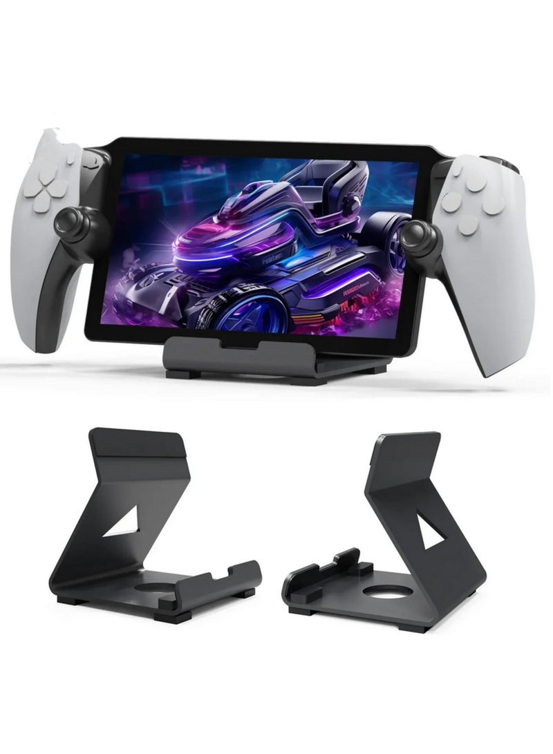 For PS5 Portal Handheld Bracket Desktop Stand Holder for Steam Deck ROG Ally Nintendo Switch and Phones Heavy Duty Metal Bracket for Gaming Devices  - Image 3