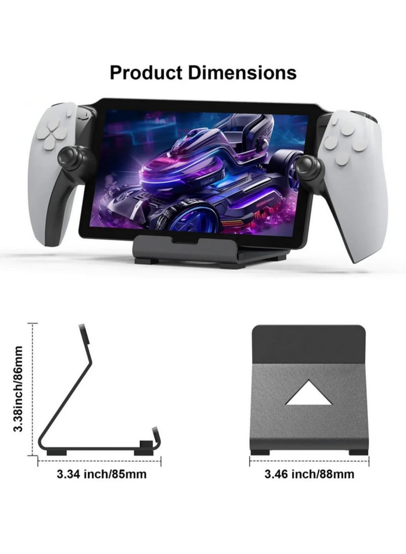 For PS5 Portal Handheld Bracket Desktop Stand Holder for Steam Deck ROG Ally Nintendo Switch and Phones Heavy Duty Metal Bracket for Gaming Devices  - Image 5