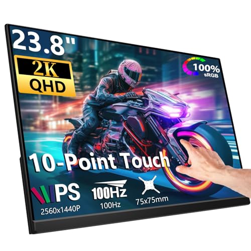 prechen Prechen 23 2k Portable Touchscreen Monitor 23.8 inch Z9E85379EBE82E0F89C93Z