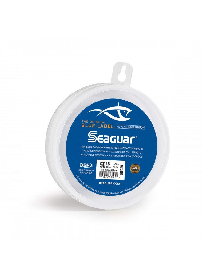 Seaguar Blue Label 100% Flourocarbon Fishing Line Leader, Freshwater, Multiple Sizes, Clear - Image 2