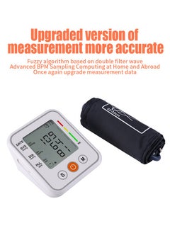 GIFT Blood Pressure Monitor Digital,  Wrist BP Machine Automatic BP Cuff  English Voice, Large LCD Display Adjustable Cuff Carrying Case, Black  - Image 5