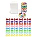 Witlans 80pcs Chinese Checker Game Replacement Balls8 Colors 14mm Acrylic Balls for Marble RunAggravation GameMarblesTraditional Marbles Games - Image 2