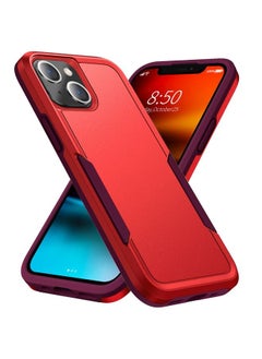 Generic Case Cover For iPhone 13 Pioneer Armor Heavy Duty Shockproof Phone Case Red 