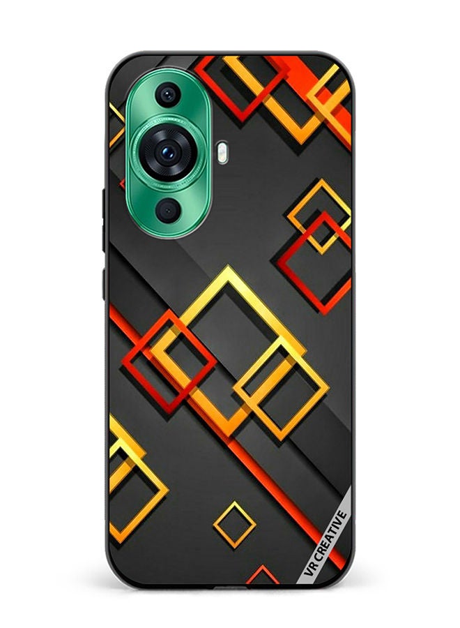 VR CREATIVE Protective Case Cover For Huawei nova 11 Abstract Design Multicolour - Image 1
