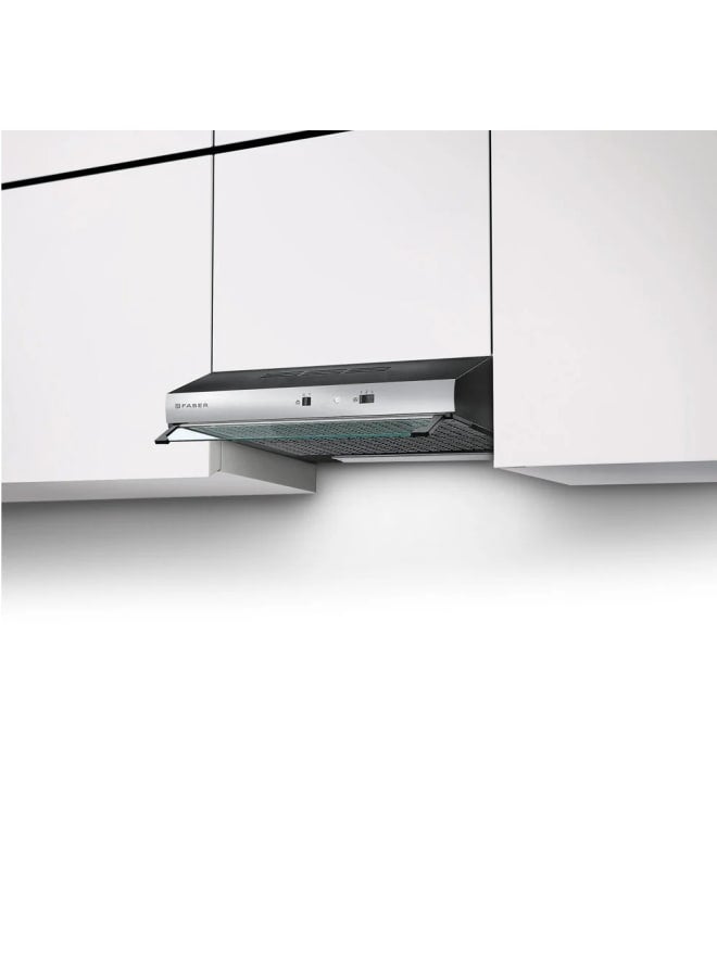 فابر Kitchen Cooker Hood, 90 cm Under-Cabinet, 305 m³/h Suction Power, 3-Speed, LED Lighting, Black/Stainless Steel TCH04 SS19A 741 ( Made in Turkey ) Built-Under 115 W 300.0557.493 Black/stainless - Image 5