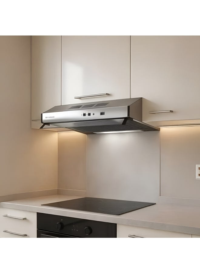 فابر Kitchen Cooker Hood, 90 cm Under-Cabinet, 305 m³/h Suction Power, 3-Speed, LED Lighting, Black/Stainless Steel TCH04 SS19A 741 ( Made in Turkey ) Built-Under 115 W 300.0557.493 Black/stainless - Image 2
