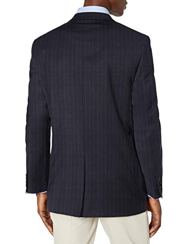 Palm Beach Men's Bishop Suit Separate Jacket, Navy Stripe, 42 Long - Image 2