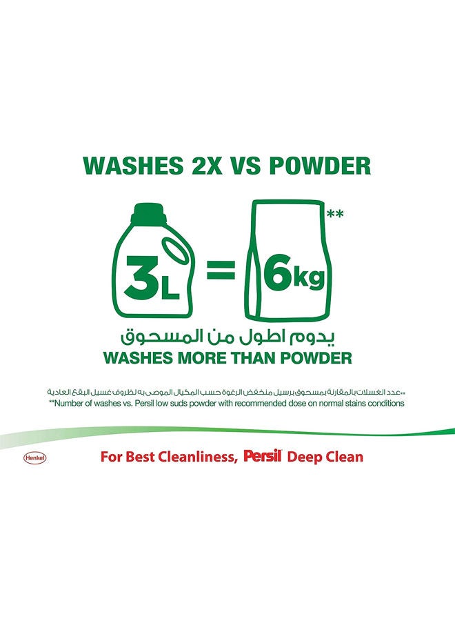 Persil Sensitive & Baby Liquid Laundry Detergent with Deep Clean Technology 4.8L Pack of 3  - Image 5