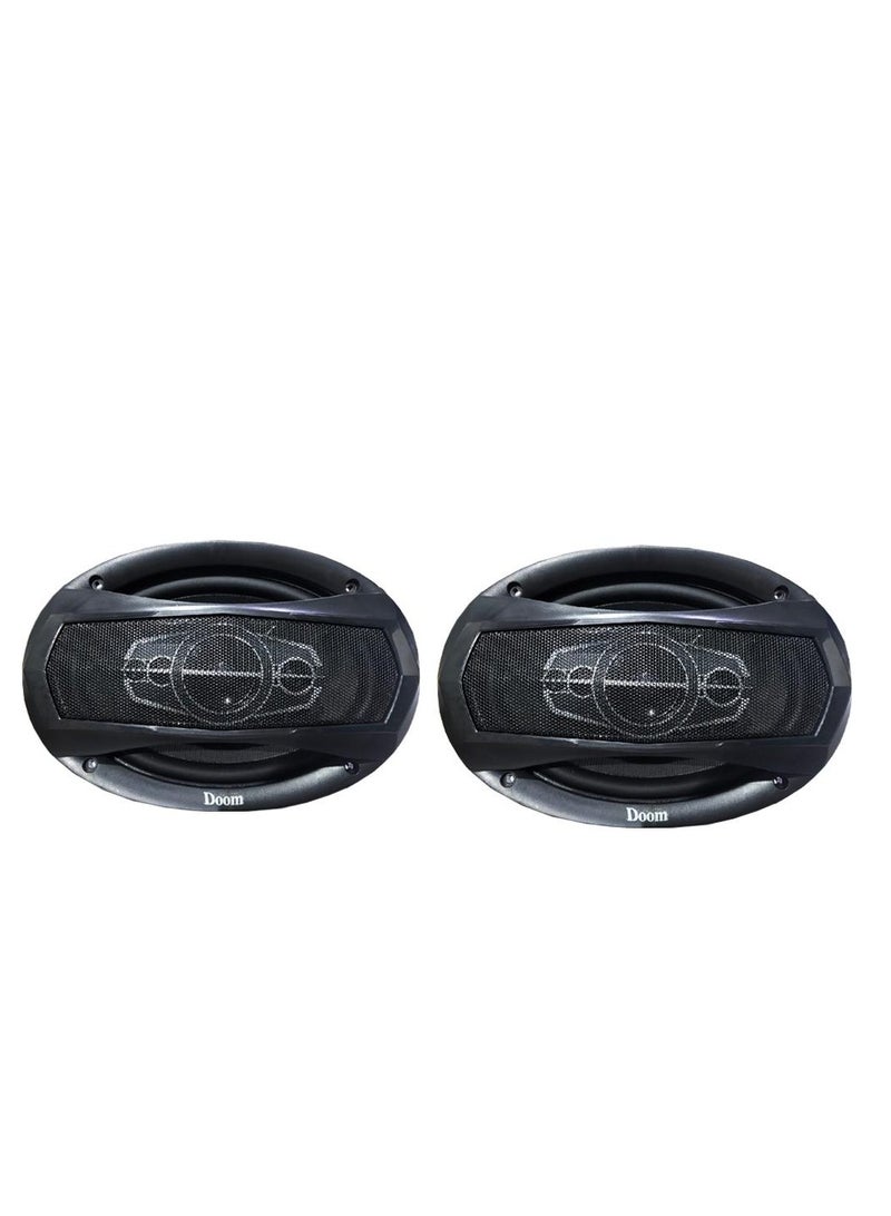 Doom Oval Speaker Set 2 Pieces DO-6995S - Image 1