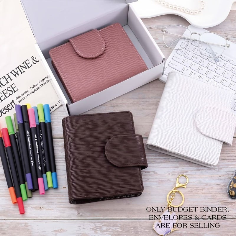 Taupe High V Refillable Journal Set With Transparent Inserts Leopard Print Dividers For On The Go Recording - Image 5