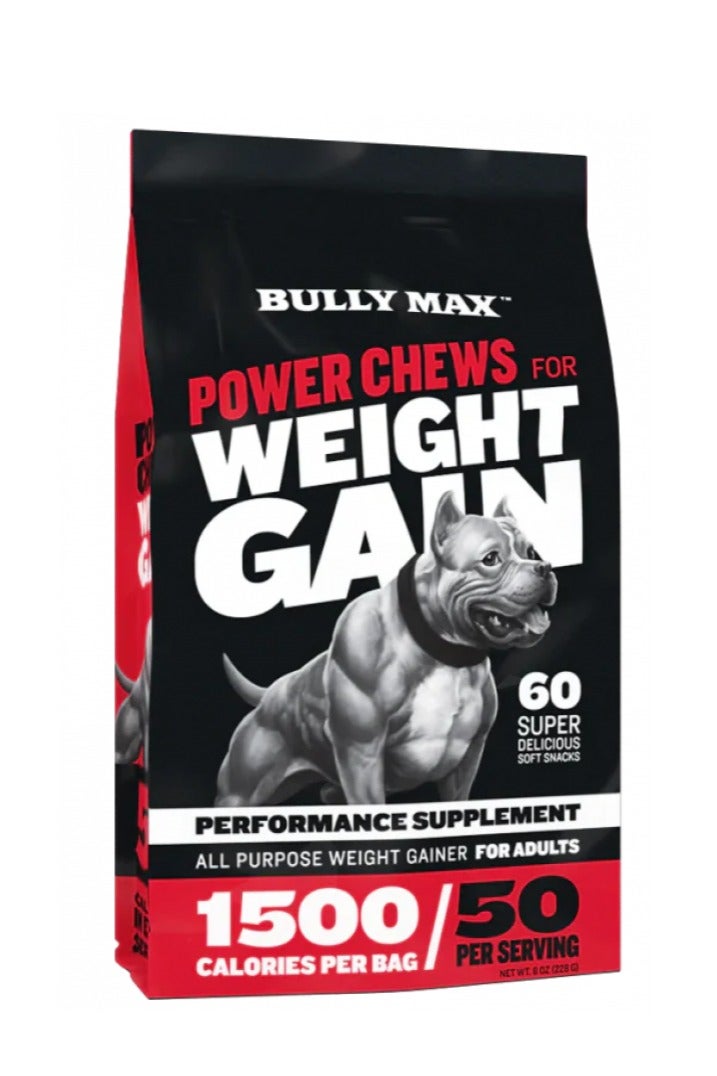 BullyMax Power Chew Weight Gain - 60 Chews