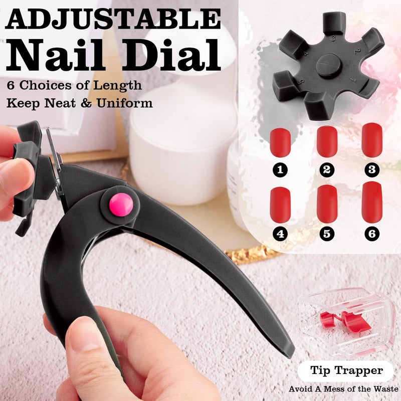 Belleboost Adjustable Acrylic Nail Clippers - Image 2