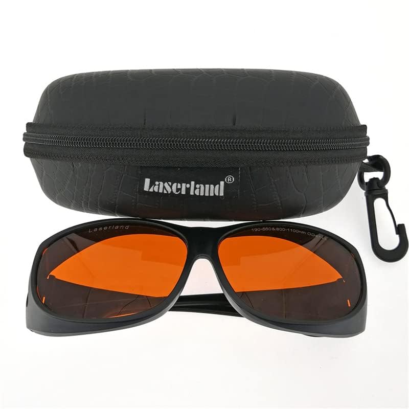 Laserlands 355nm 405nm 450nm 532nm 1064nm OD6 UV Blue Green Q-switch Protective Goggles Safety Glasses CE T3G-4 - Image 2