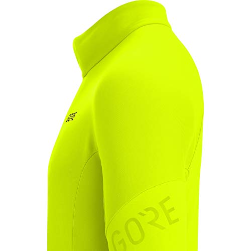 GOREWEAR GORE WEAR Men's Thermo Cycling Jersey, C3, S, Neon Yellow - Image 5