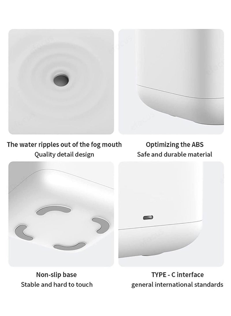 Anti Gravity Humidifier Air Humidifier 800ML Home Anti-Gravity Water Droplets Ultrasonic Cool Mist Maker Fogger with LED Display Air Purifiers for Office Bedroom Desktop