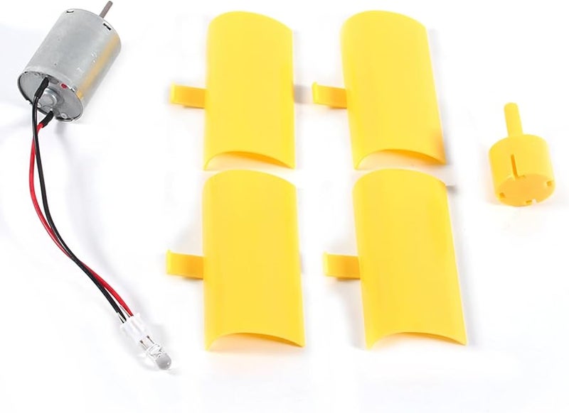 Vertical Wind Turbine DIY Kit For Science Education Experiment 5.5 M S - Image 5
