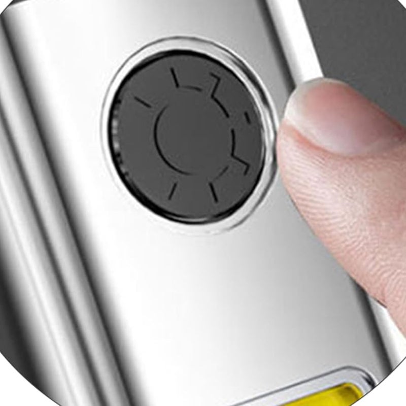 USB Rechargeable Mini Flashlight High Brightness Side Light Fixed Focus Strong Beam Portable Torch for Camping Outdoor Home Use - Image 4