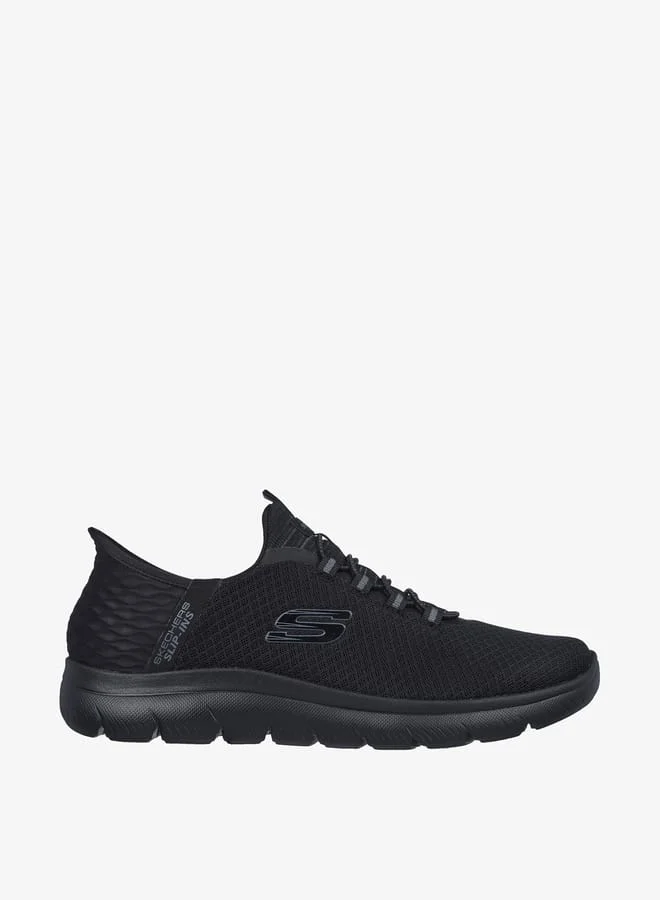 SKECHERS Womens Slip-On Trainers - SUMMITS