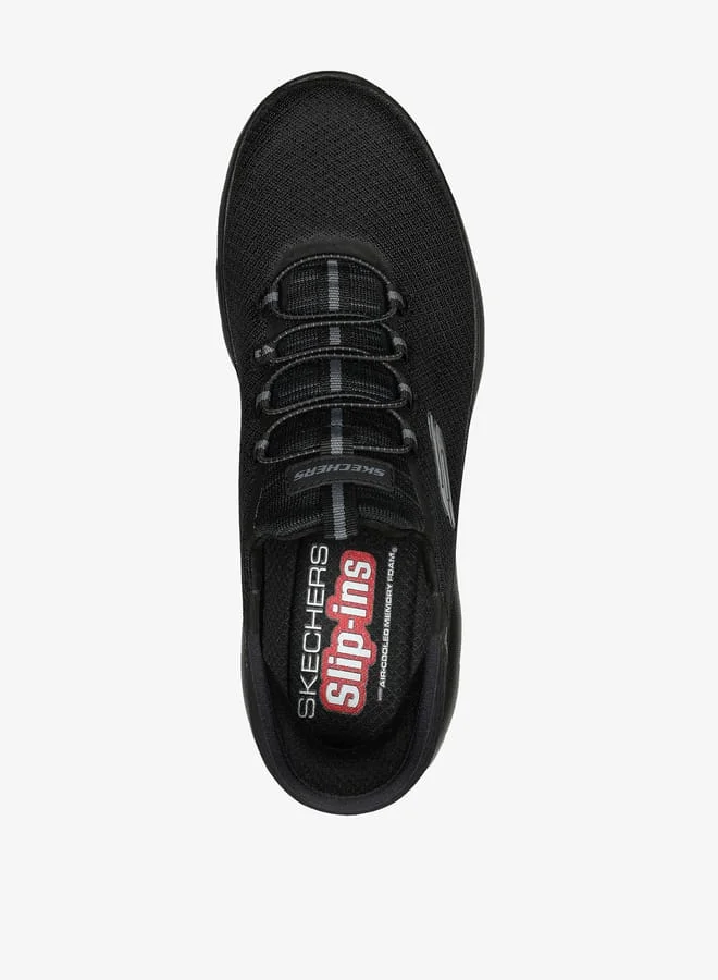 SKECHERS Womens Slip-On Trainers - SUMMITS