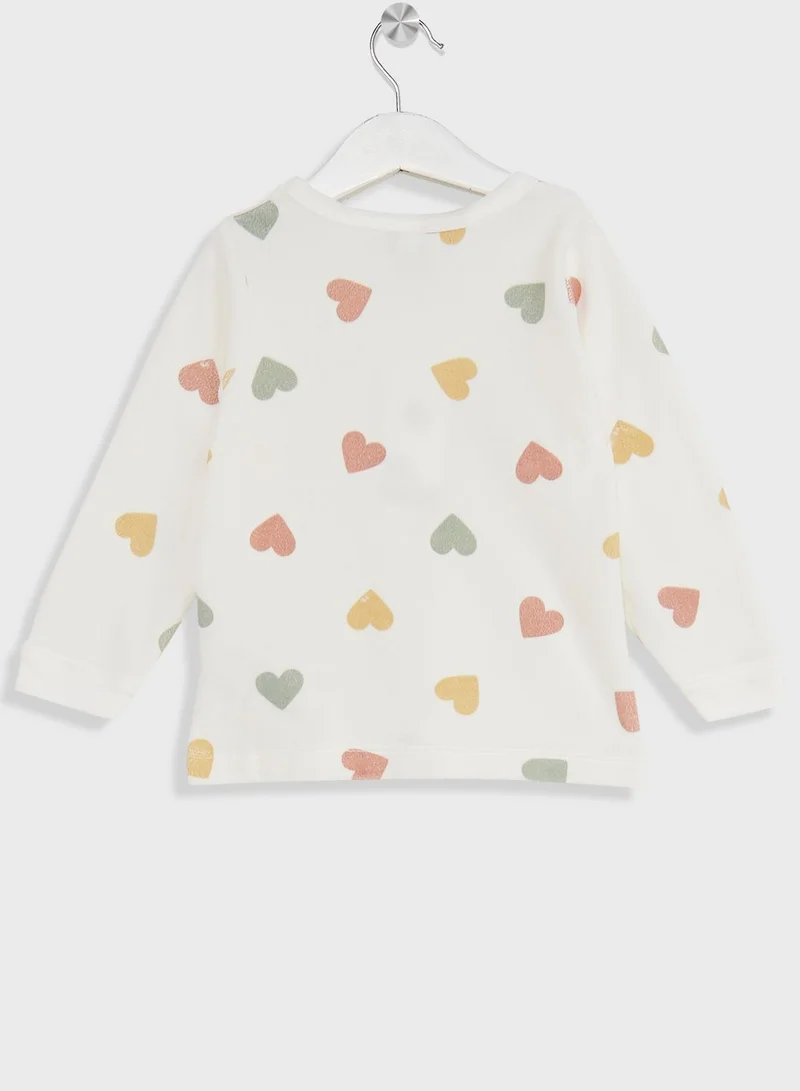 Petit Bateau Youth Printed Pyjama Set