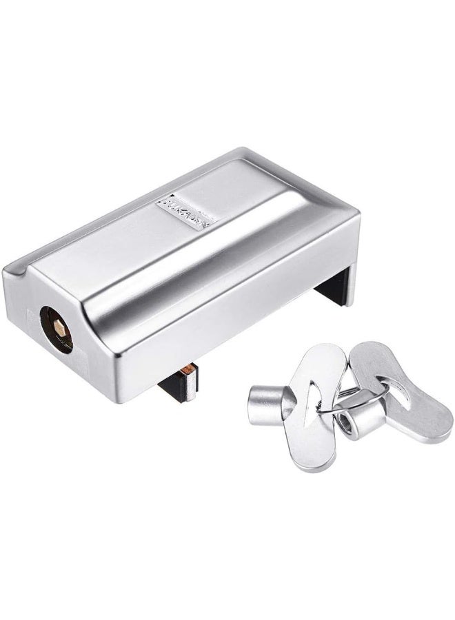 Rubik Sliding Window Door Lock with 2 Keys, Adjustable Zinc Alloy Anti Theft Sash Stopper Lock For Child Security (1 Pack)  - Image 1