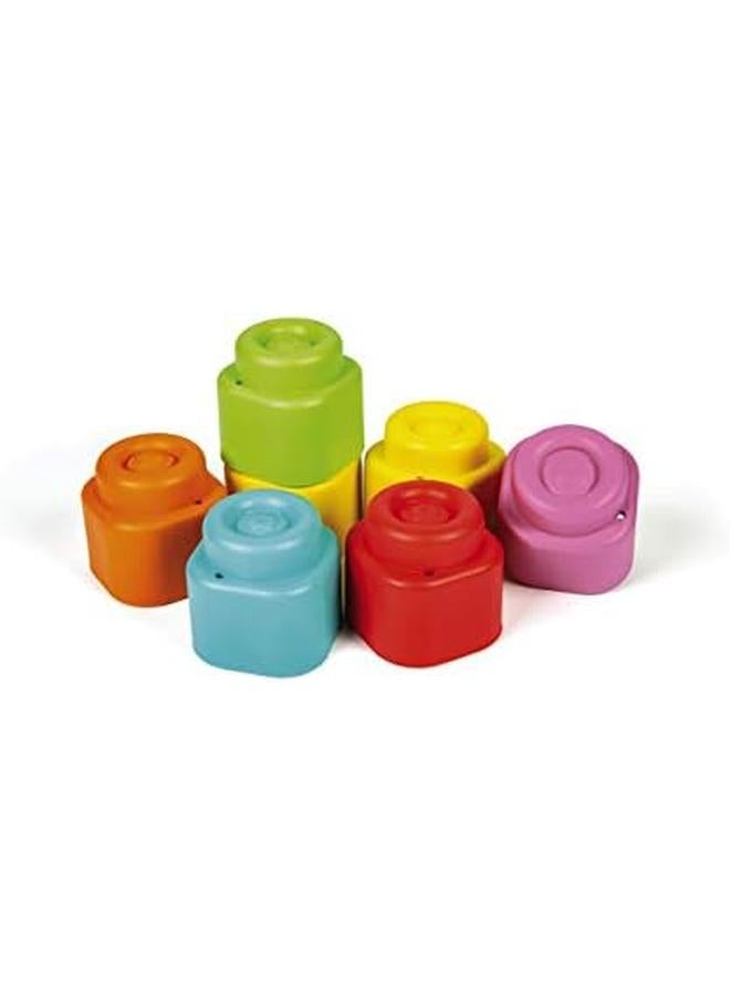Clementoni Soft Clemmy Blocks Bag With 48 Bricks For Age 6 Months Plus Years Old  - Image 4