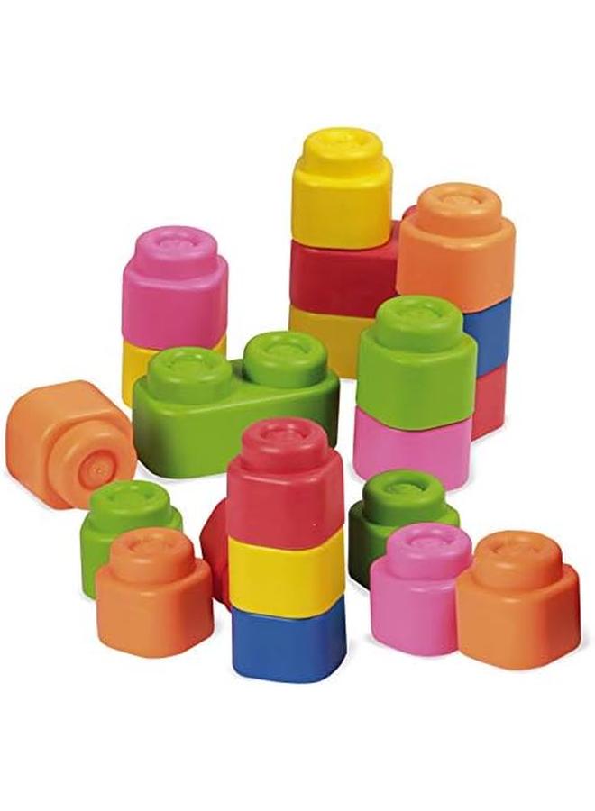 Clementoni Soft Clemmy Blocks Bag With 48 Bricks For Age 6 Months Plus Years Old  - Image 2