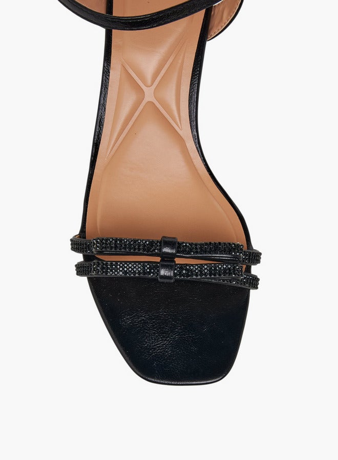 Celeste Women Embellished Block Heel Sandals - Image 4