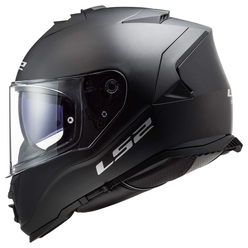 LS2 Helmets Assault Full Face Motorcycle Helmet W/ SunShield (Matte Black - Large) - Image 2