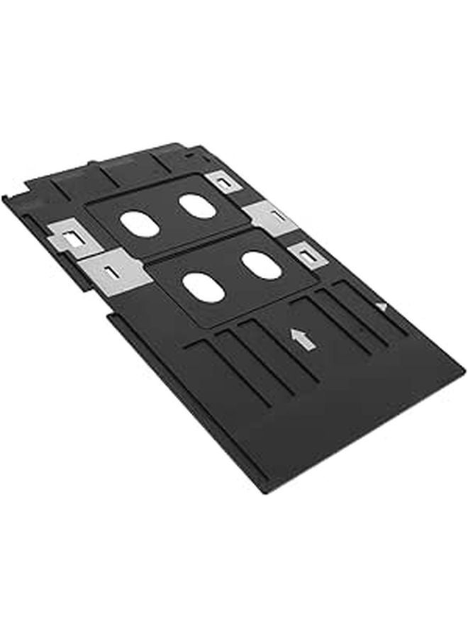 حاوية بطاقات PVC سوداء لطابعة L805، مستلزمات صنع الوثائق وبطاقات الهوية - Image 1