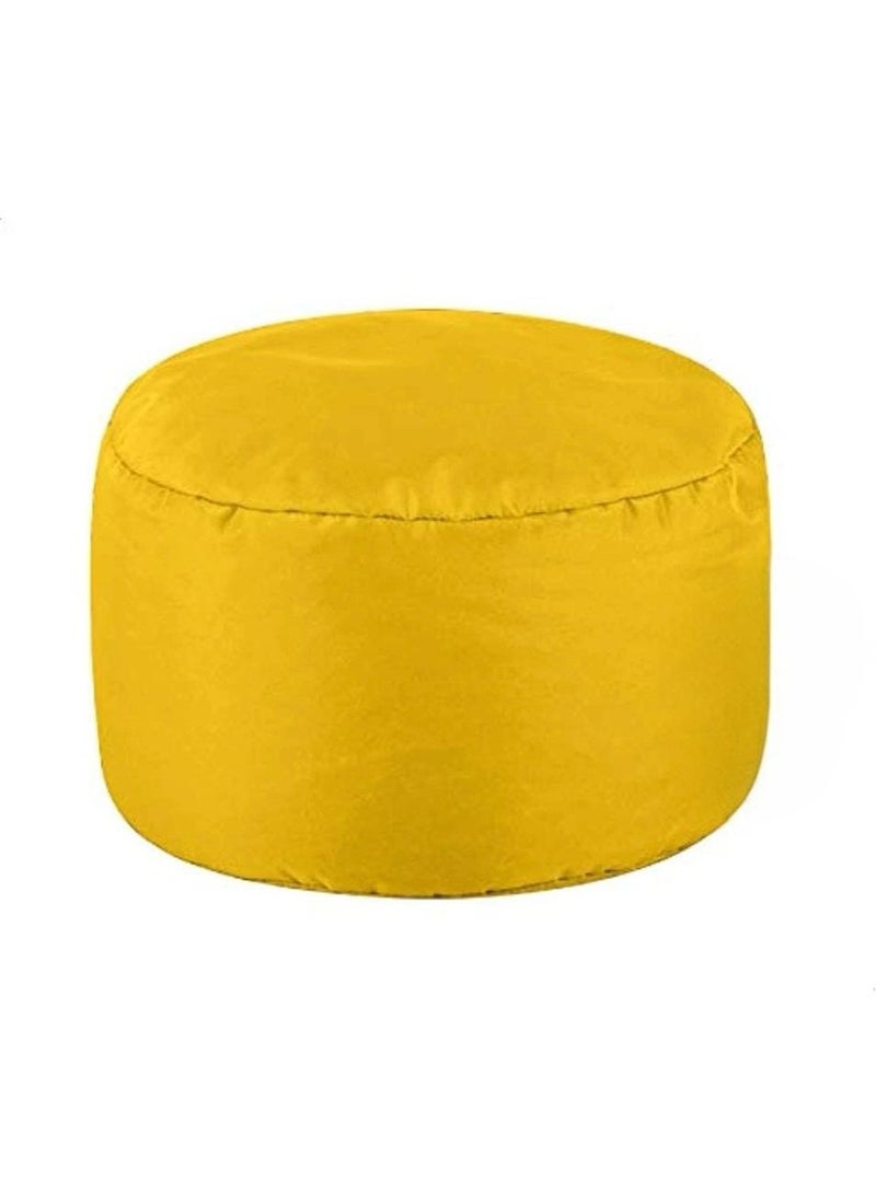 SaharaEG Lightweight Round Floor Pouf – Multi-Purpose Floor Seat – 35×45×35 cm 