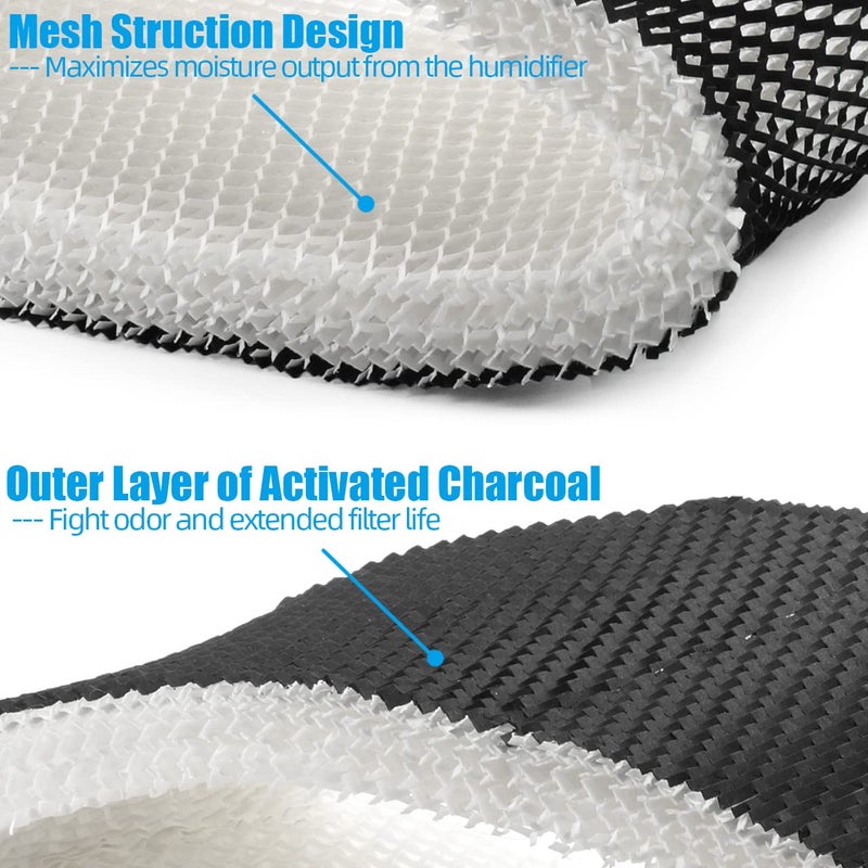 Alocs HWF75 Humidifier Filter D Replacement for Holmes - HM3500 HM3600 HM3650 HM3655 HM3656; Honey-Well HCM6009; Sunbeam SCM3501 SCM3609 SCM3755C humidifier (2 Pack) - Image 2