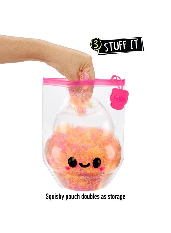 Fluffie Stuffiez دمى فلوفي ستافيز آيس كريم صغيرة قابلة للجمع - مفاجأة الكشف عن المحتوى مع تجربة اللمس الناعمة واللعب DIY لسحب الفرو، فائقة النعومة - Image 4