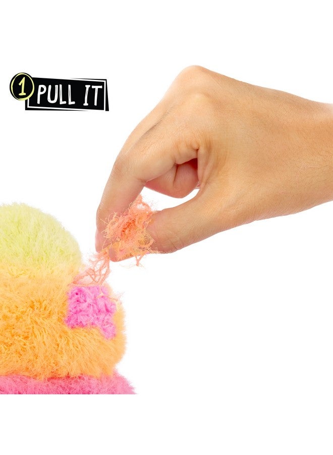 Fluffie Stuffiez دمى فلوفي ستافيز آيس كريم صغيرة قابلة للجمع - مفاجأة الكشف عن المحتوى مع تجربة اللمس الناعمة واللعب DIY لسحب الفرو، فائقة النعومة - Image 2