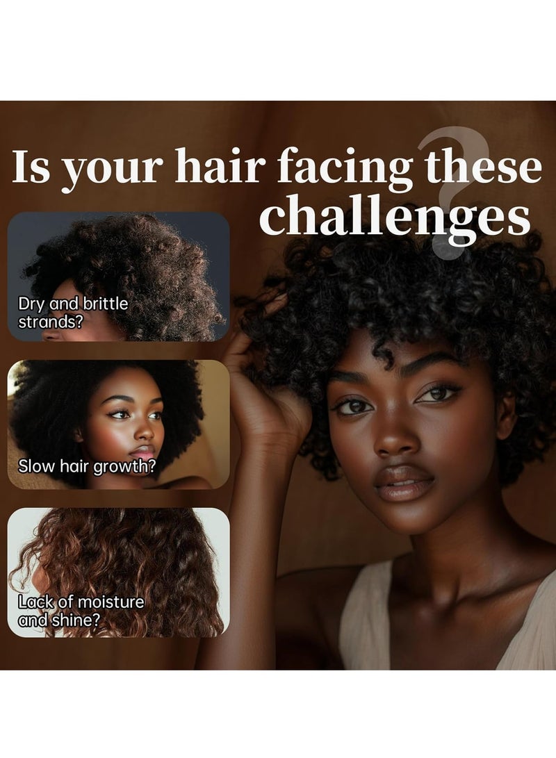 Sevich Chebe Powder, 100% African Natural Traditional Ingredients, Promotes Long Rapid Hair Growth, Chebe Hair Powder For Hair Thicker (100 GRAMS) - Image 5