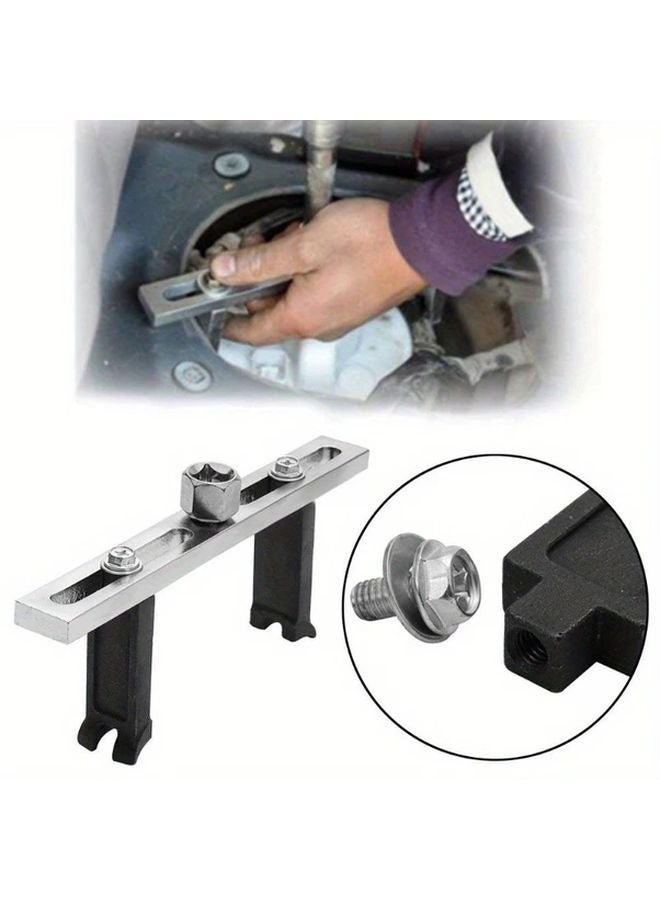 Universal Fuel Pump Lock Ring Spanner Adjustable Wrench Tool Curved Version - Image 5