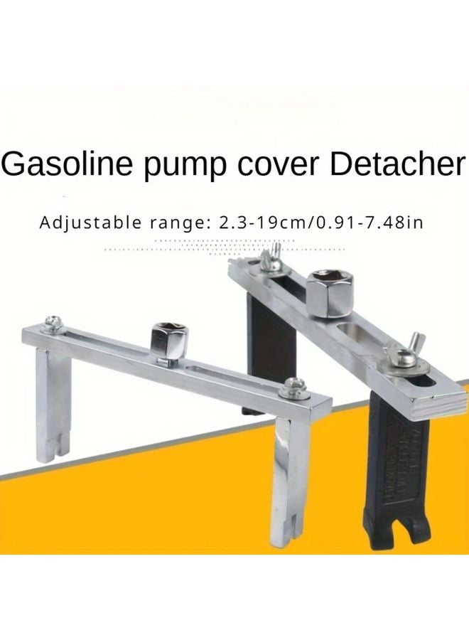 Universal Fuel Pump Lock Ring Spanner Adjustable Wrench Tool Curved Version - Image 2