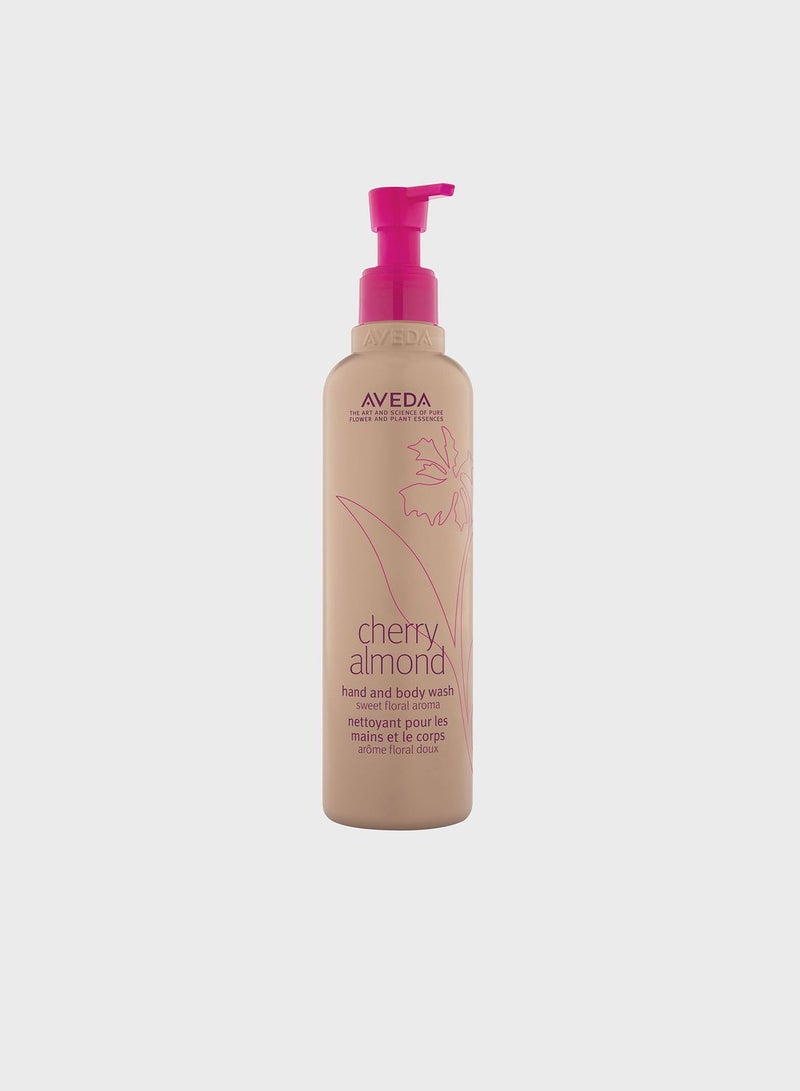 AVEDA Cherry Almond Hand & Body Wash 250ml - Image 1