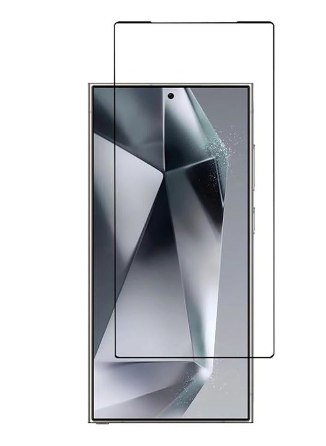 Samsung Galaxy S24 Ultra 5G Screen Protector, 9H Tempered Glass Screen Protector for Samsung Galaxy S24 Ultra 5G, Support Fingerprint Unlock, Case Friendly, Anti-Scratch Film  - Image 1