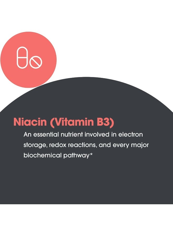 Allergy Research Group Niacin Vitamin B3 Supplement for Men and Women - Image 5