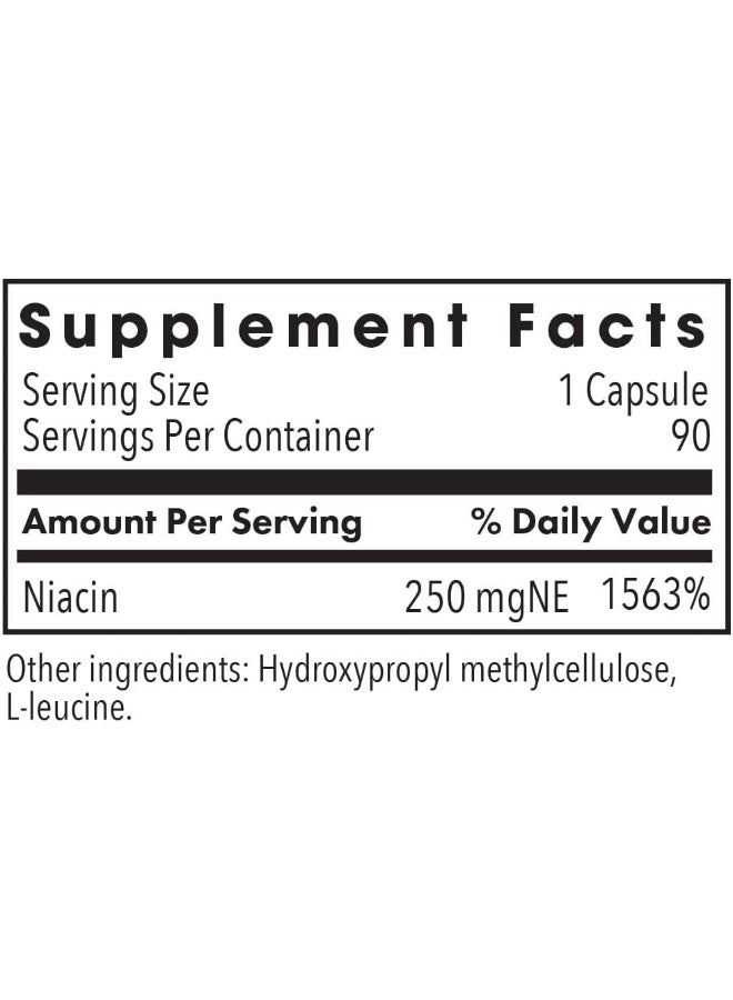 Allergy Research Group Niacin Vitamin B3 Supplement for Men and Women - Image 3