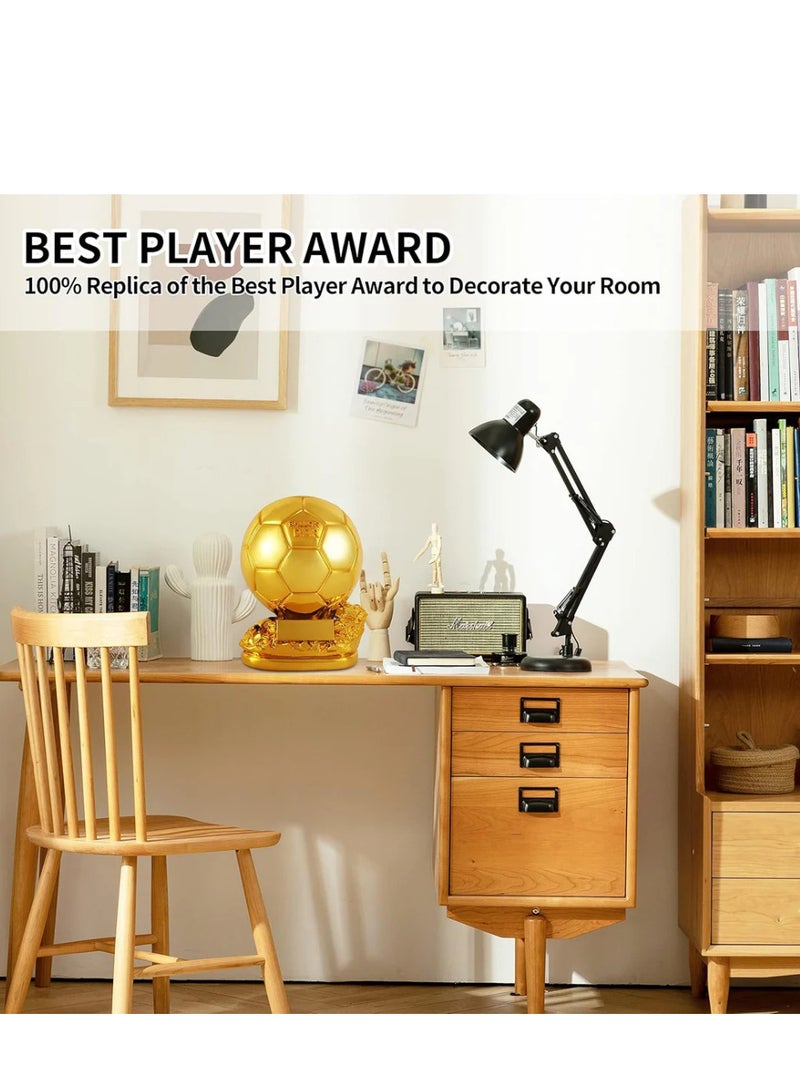 Spall Ballon d'Or Trophy Replica – Premium Golden Football Award - Image 2