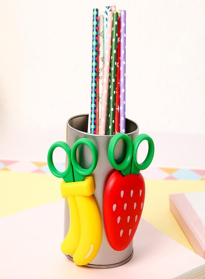 AKOAK 1 Count Paper Scissors, Creative Fruit Scissors and Refrigerator Magnets are the Home Decorations for Students/Children (Banana) - Image 5