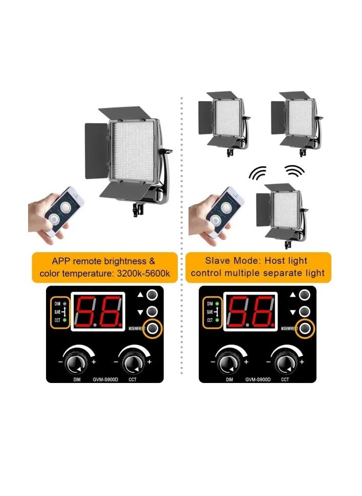 GVM Great Video Maker Bi-Color Led S900D-2L Kit With App Control  - Image 3