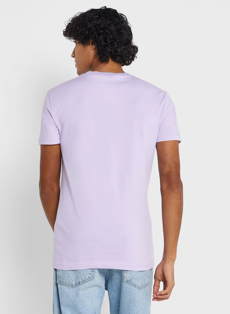 Calvin Klein Jeans Logo Crew Neck T-Shirt
