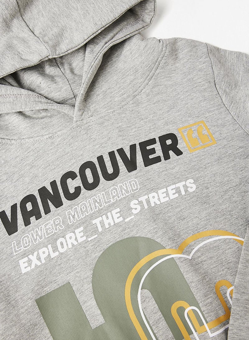NAME IT Kids Slogan Hoodie  - Image 3