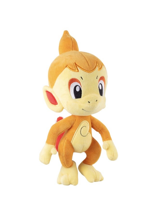 Jazwares Pokemon 8" Chimchar, Piplup & Turtwig Plush 3-Pack - Diamond and Pearl Starter Figure Set - Officially Licensed - Authentic Soft Stuffed Animal Toy - Gift for Kids, Boys, Girls - 2+  - Image 2