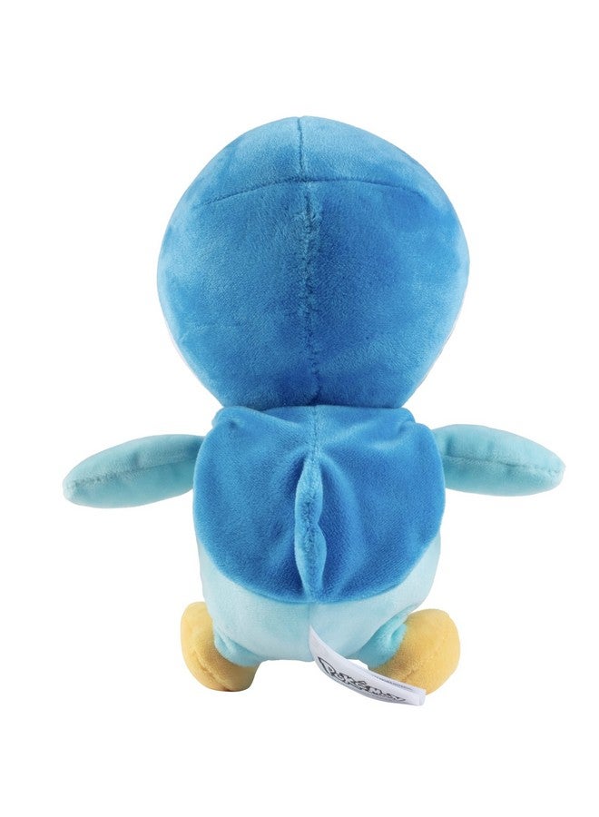 Jazwares Pokemon 8" Chimchar, Piplup & Turtwig Plush 3-Pack - Diamond and Pearl Starter Figure Set - Officially Licensed - Authentic Soft Stuffed Animal Toy - Gift for Kids, Boys, Girls - 2+  - Image 5